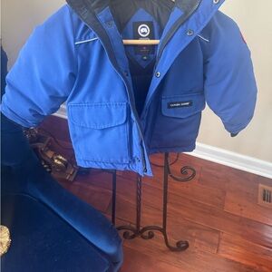 Canada Goose Kids Royal Blue Puffer Jacket